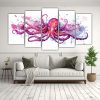 conjunto-de-5-cuadros-de-calamar-en-colores-ric-y-ciruela-arte-pop-neo-1-1