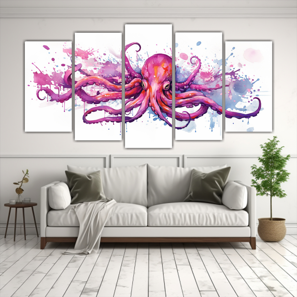 conjunto-de-5-cuadros-de-calamar-en-colores-ric-y-ciruela-arte-pop-neo-1-1