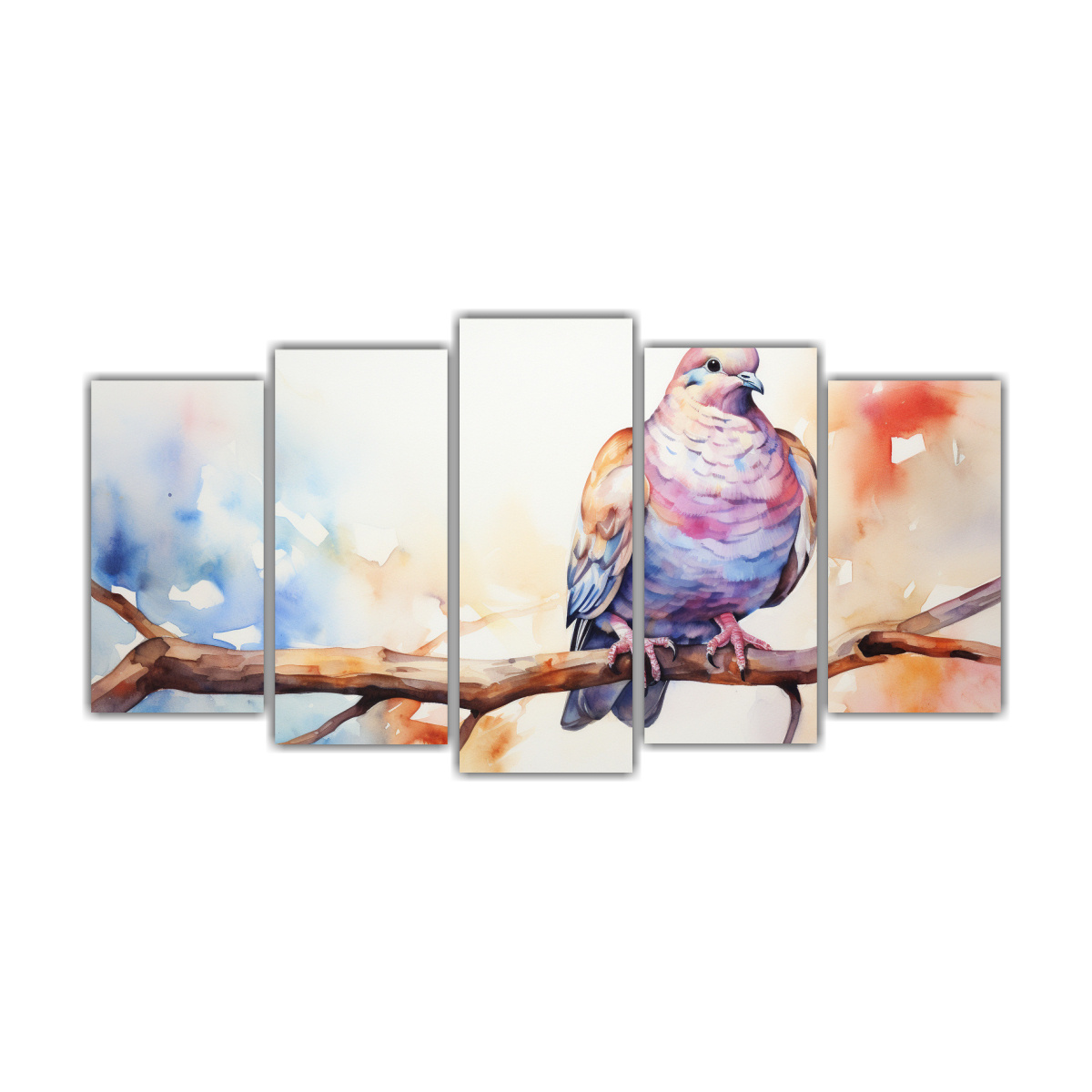 conjunto-de-5-cuadros-de-estilo-acuarela-colorida-est-tica-de-palomas