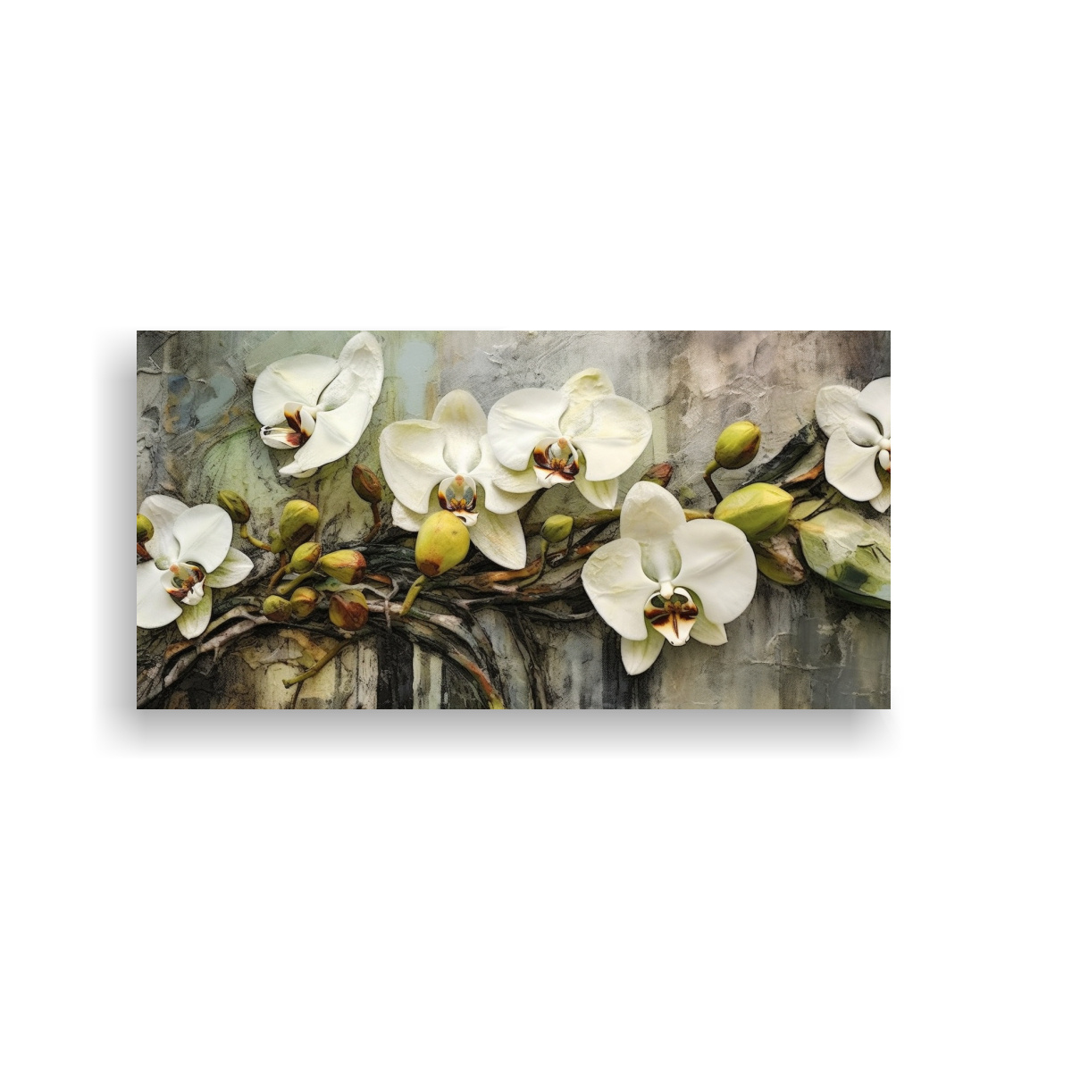 cuadro-abstracto-de-flores-orqu-dea-en-tela-en-bastidor