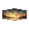 cuadro-abstracto-detalle-aurora-boreal-con-tonos-marrones