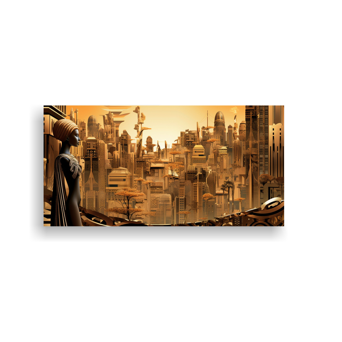 cuadro-abstracto-elegante-con-paisaje-urbano-futurista-en-tonos-dorados-