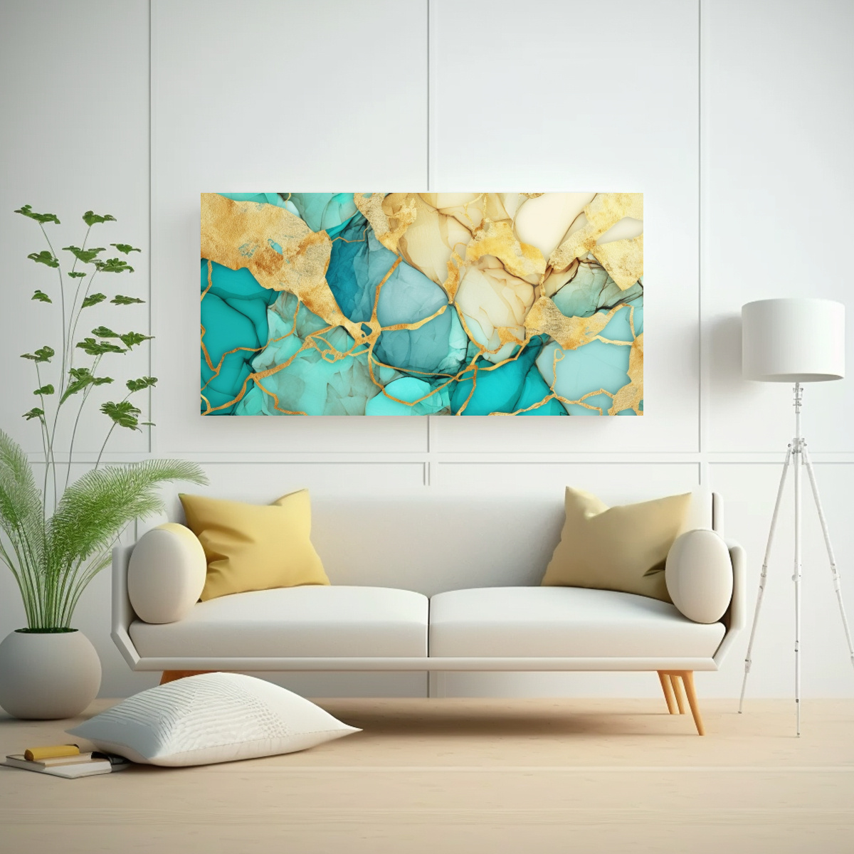 cuadro-abstracto-en-tonos-turquesa-y-dorado-decoraci-n-mural-de-lienzo-1-1