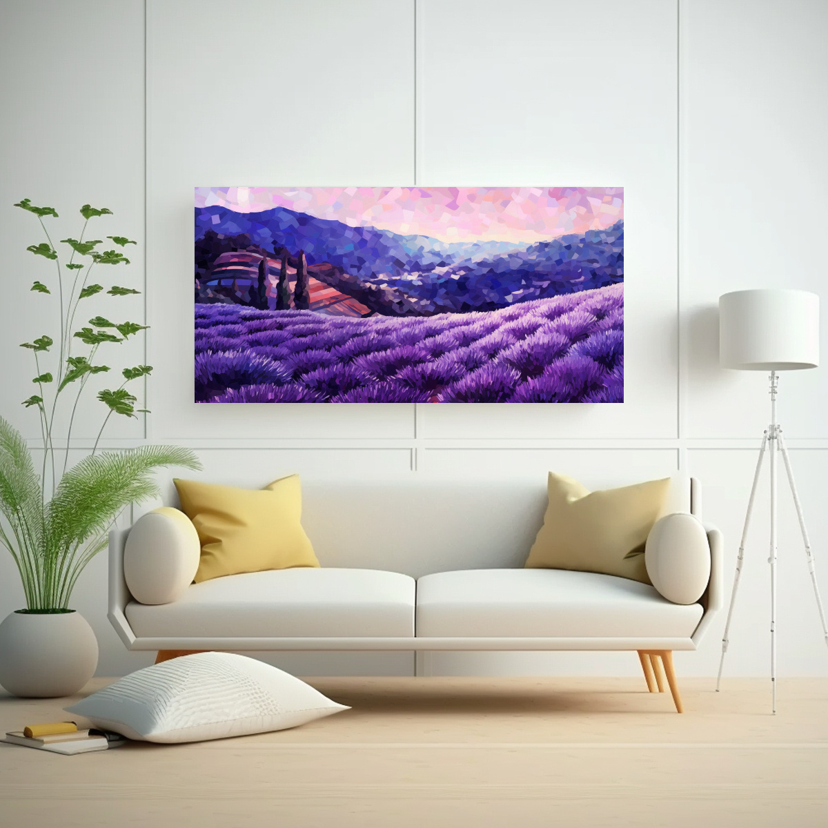 cuadro-abstracto-inspirado-en-frica-y-en-la-lavanda-de-provenza-1