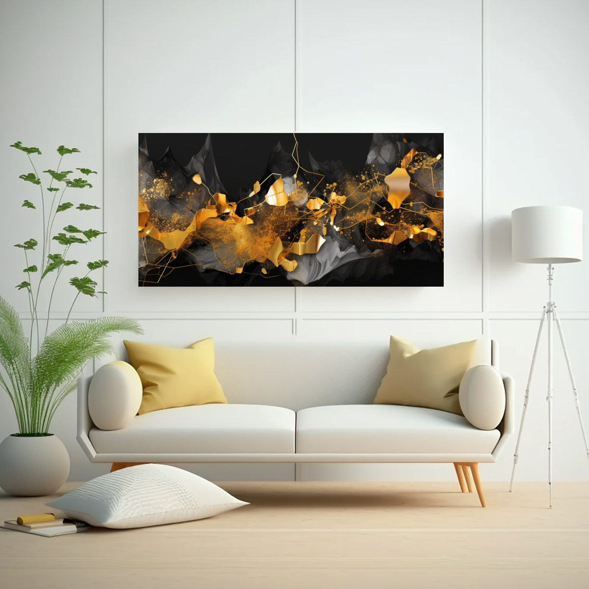 cuadro-abstracto-moderno-en-negro-y-dorado-para-decoraci-n-con-reflejos-mixtos-1