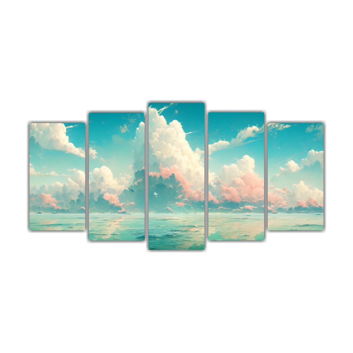 cuadro-abstracto-relieve-tonos-verdes-cielo-y-mar-decoraci-n-pared