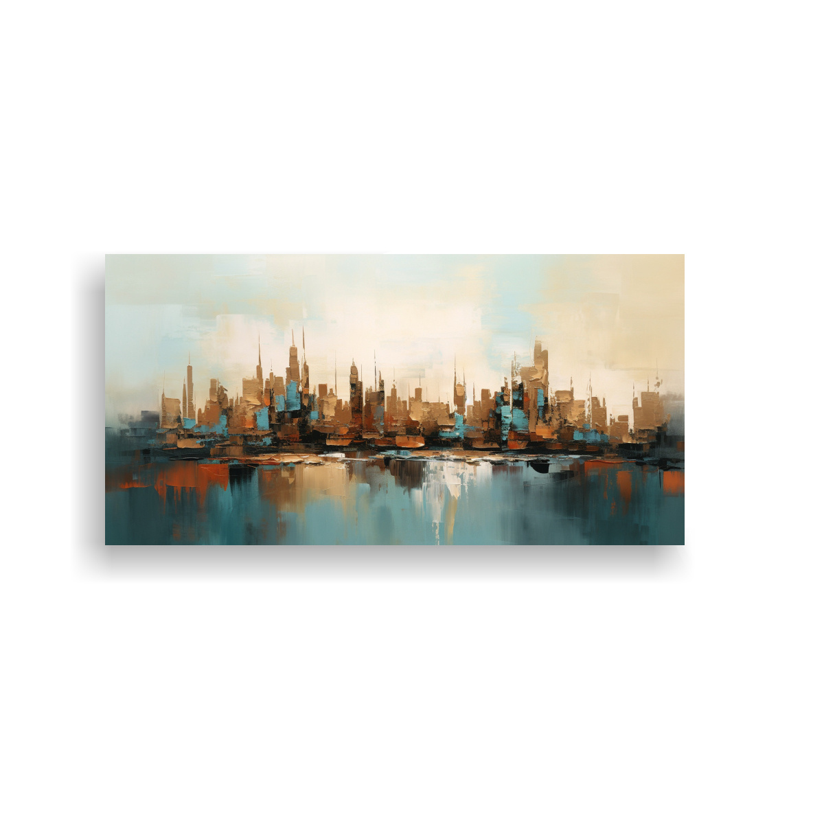 cuadro-abstracto-vista-urbana-barcelona-lienzo-decorativo-perez-sola