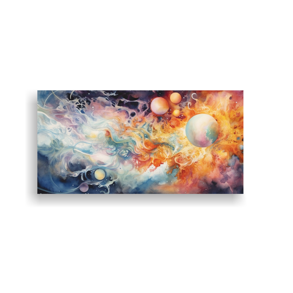 cuadro-acuarela-dibujo-misterios-universo-zorro-reflejo