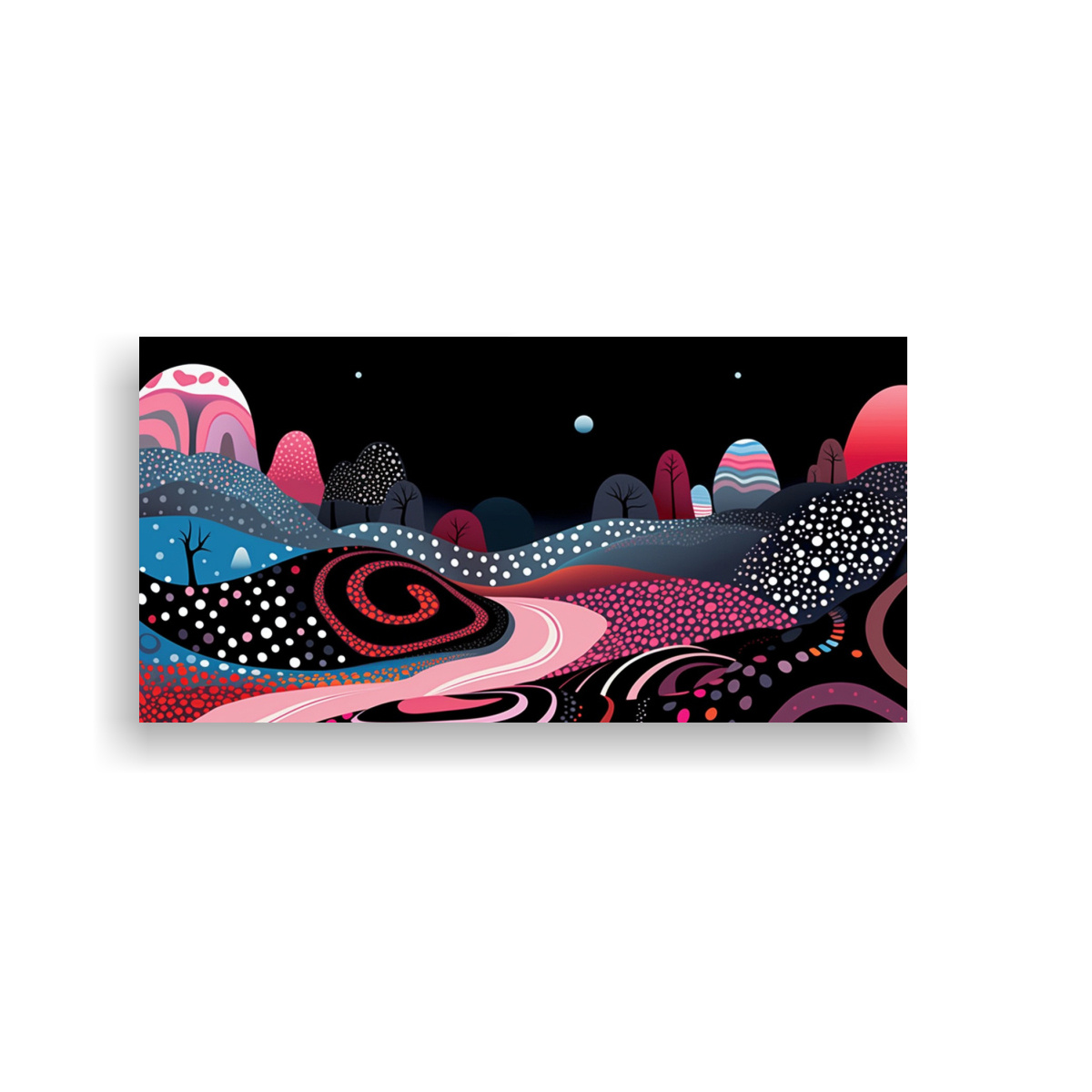 cuadro-arte-pared-luna-por-yayoi-kusama-intenso-patr-n-moonpaisaje-