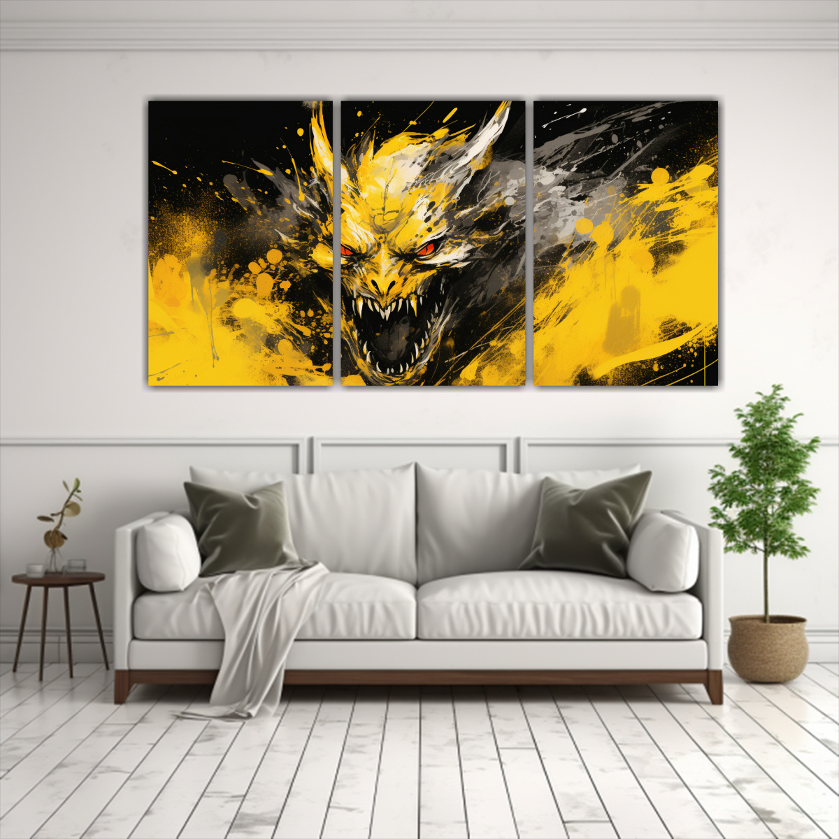 cuadro-bastidor-tres-telas-escenario-drag-n-en-colores-amarillo-1