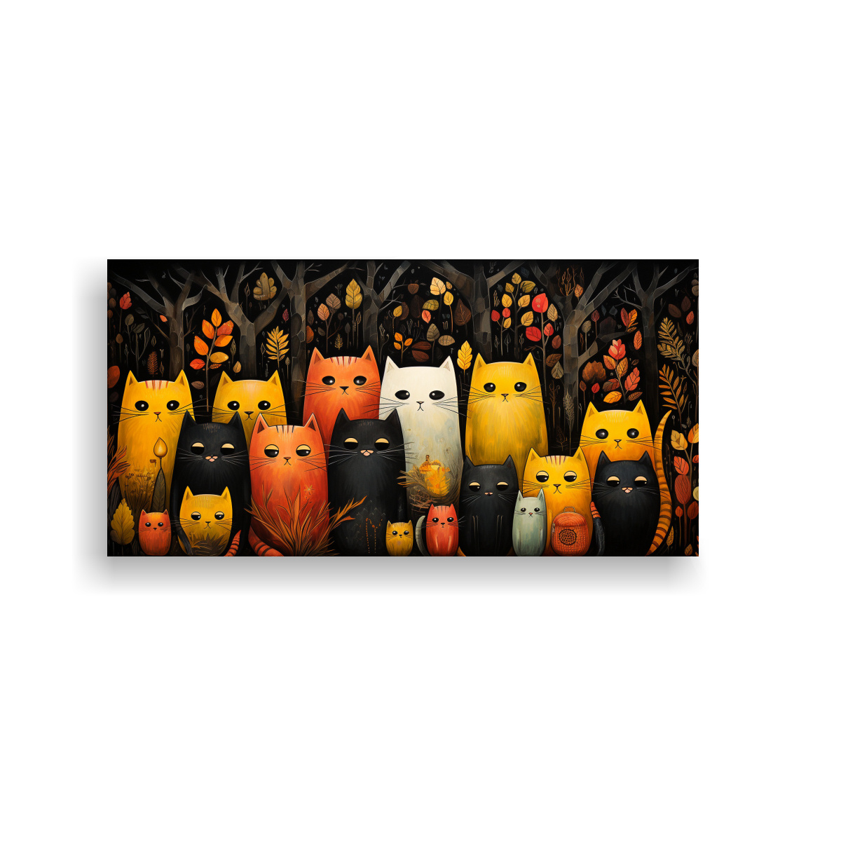 cuadro-de-arte-con-patr-n-de-gatos-negros-vestidos-con-su-ter