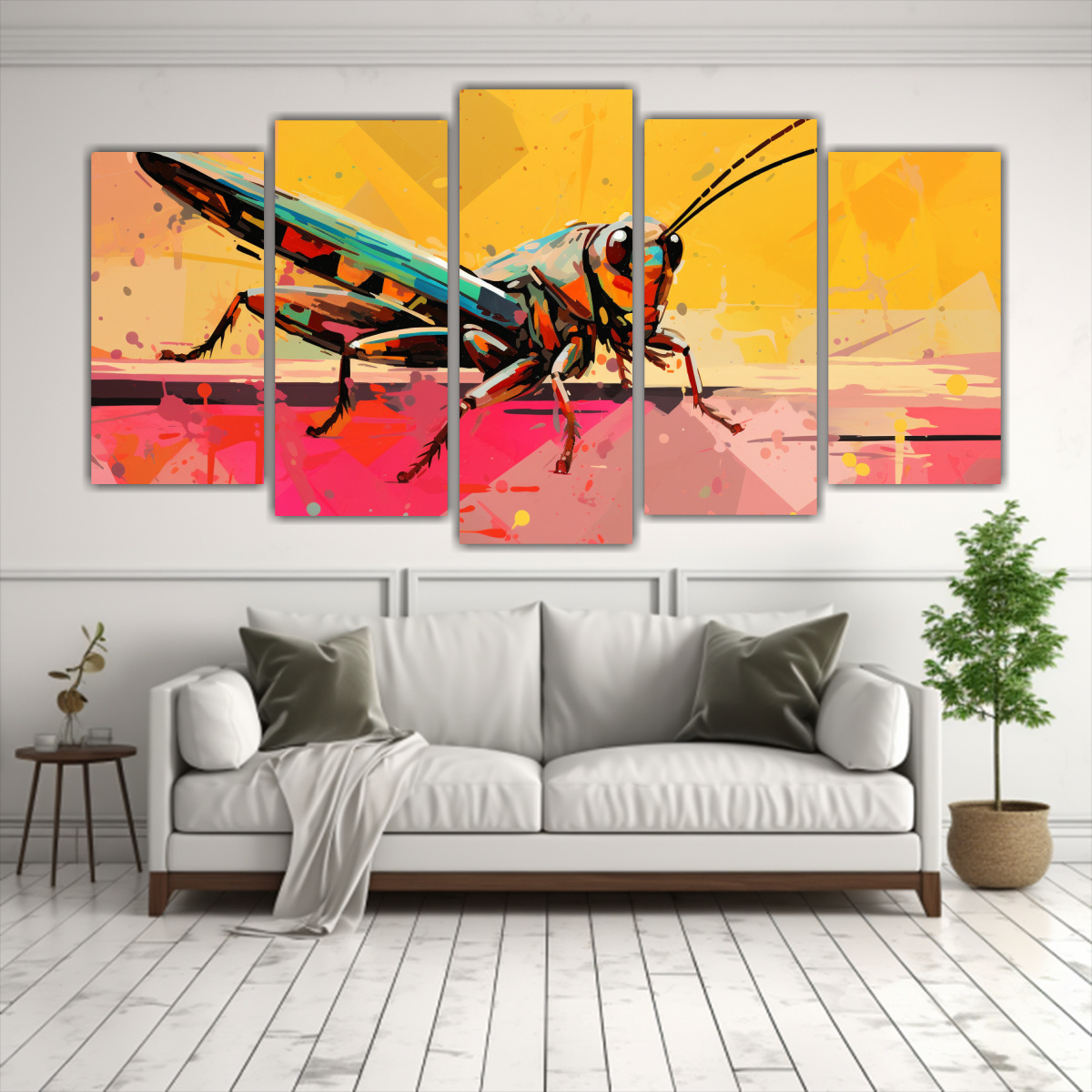 cuadro-de-dise-o-sim-trico-de-un-saltamontes-en-colores-melocot-n-1-1