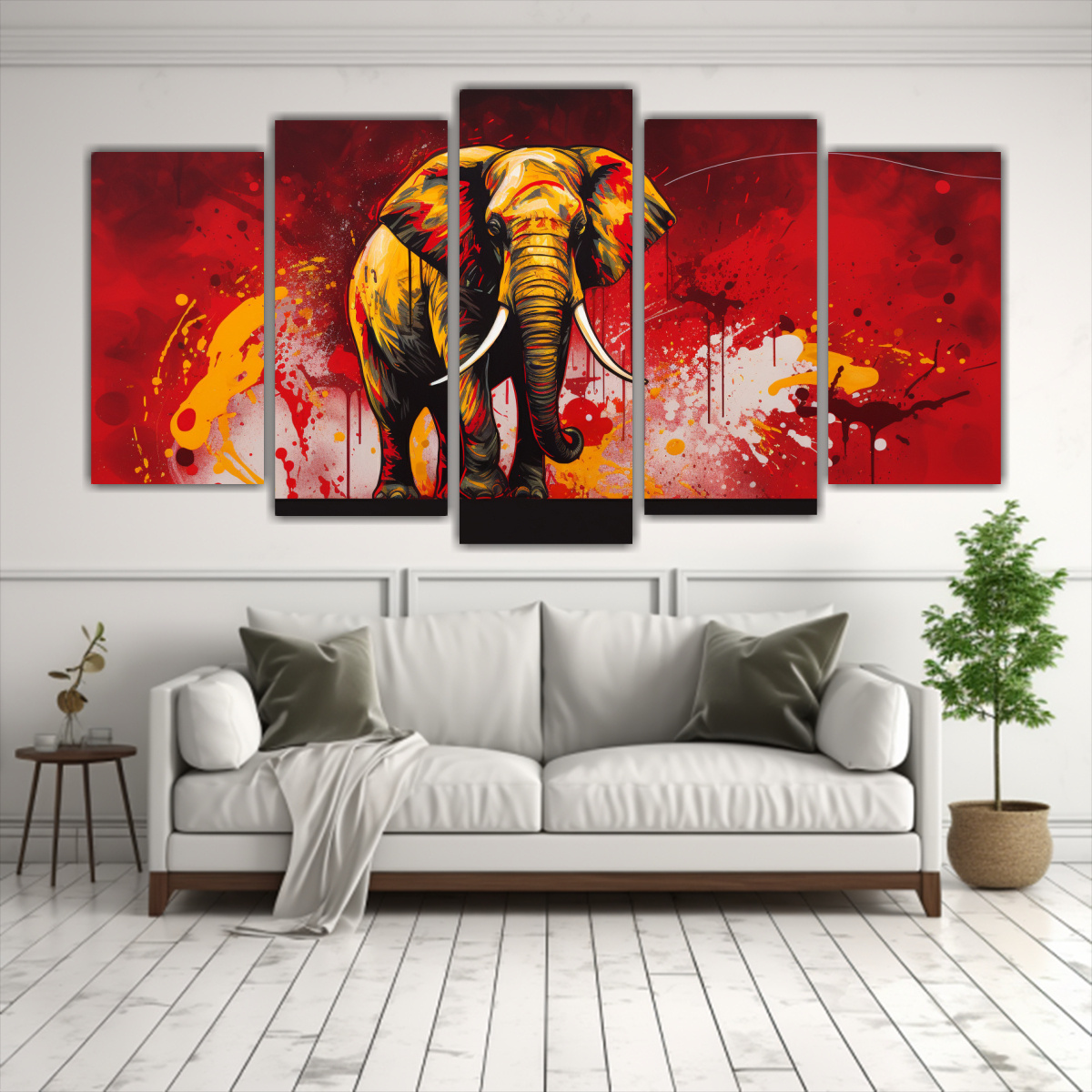 cuadro-de-elefante-elegante-en-rojo-y-dorado-estilo-neo-pop-art-1-1
