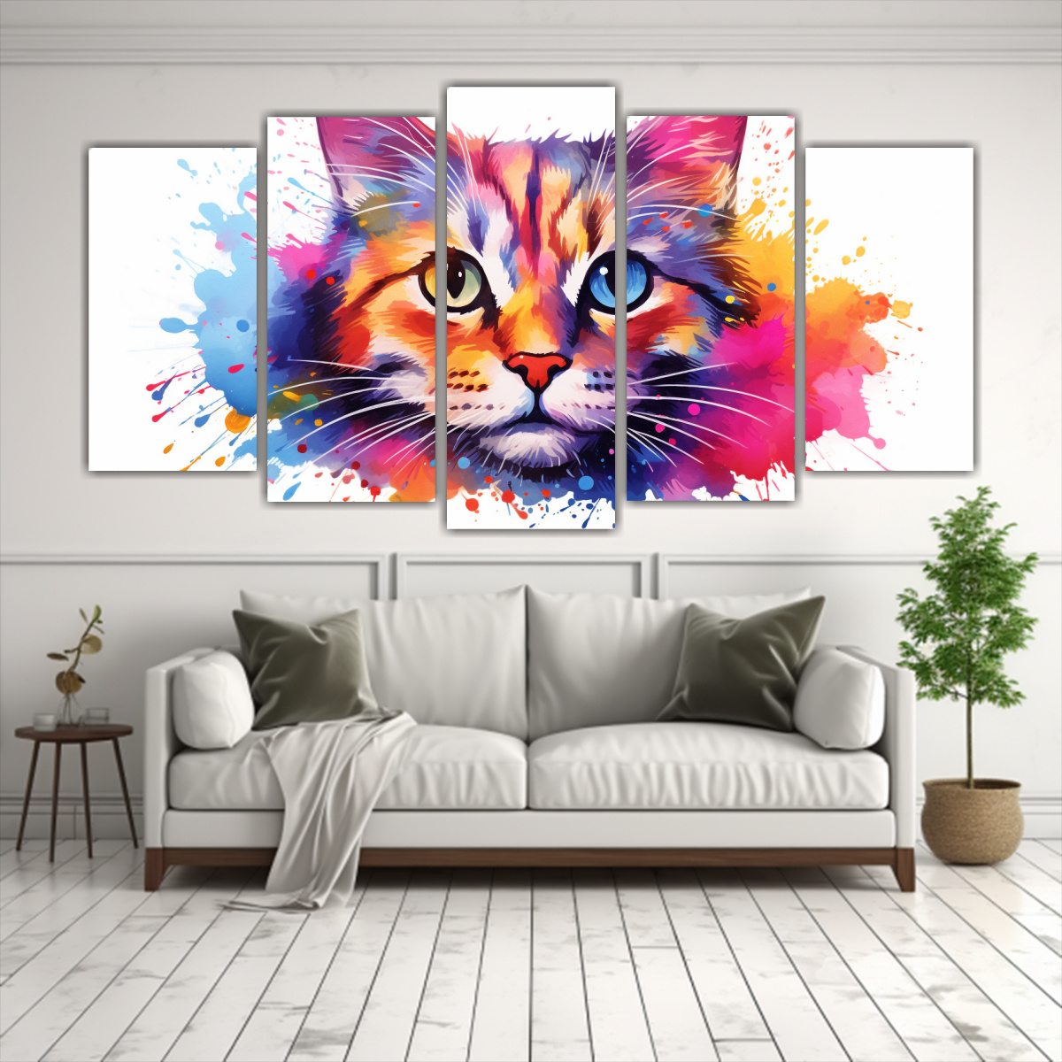cuadro-de-gato-en-arco-ris-y-acuarelas-colores-neo-arte-pop-1-1