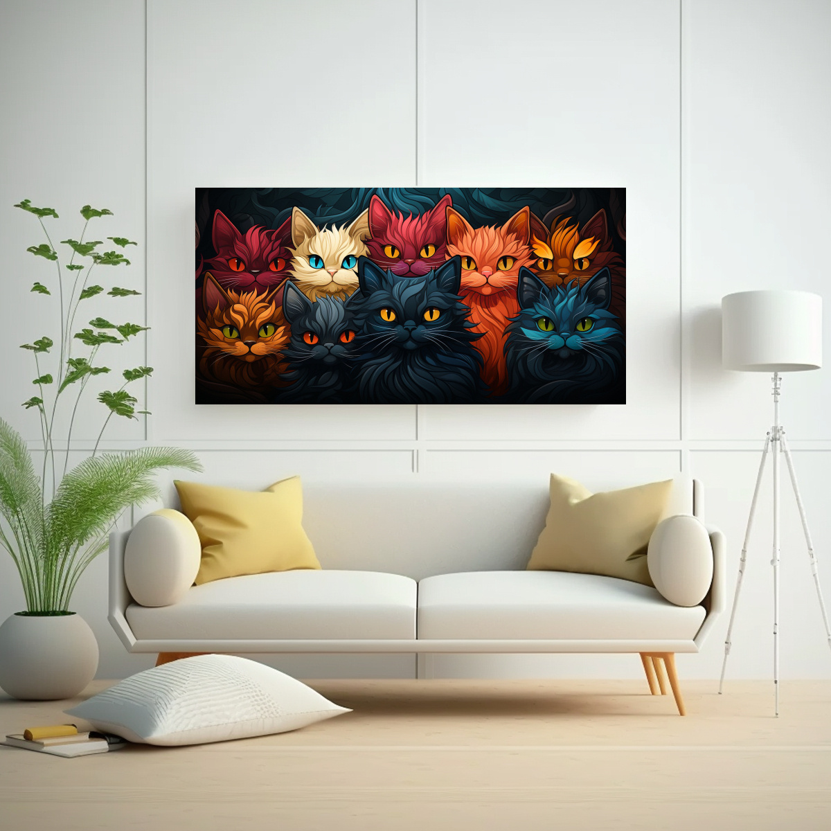 cuadro-de-gatos-en-colores-pastel-para-decoraci-n-de-pared-1