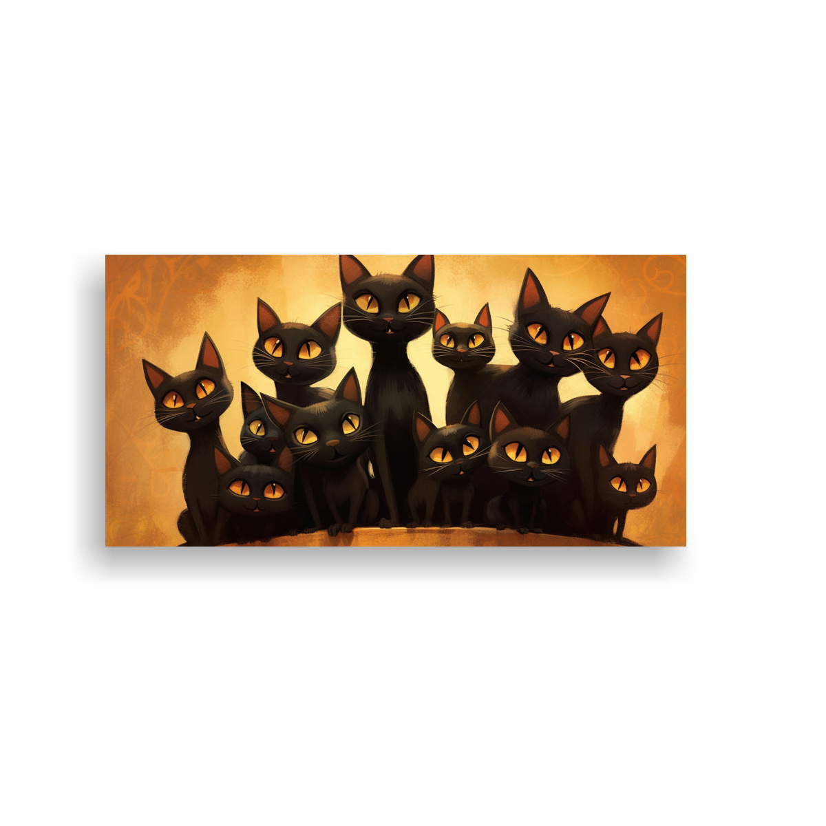 cuadro-de-gatos-negros-en-grupo-sobre-un-mont-n-de-libros