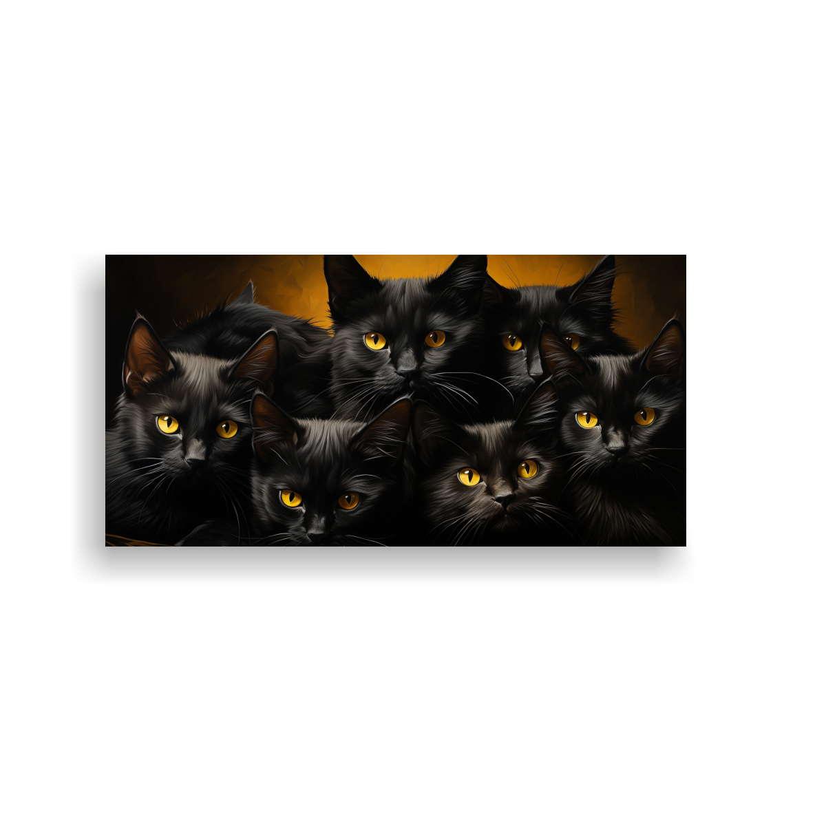 cuadro-de-pared-pop-art-de-gatos-negros-apilados