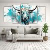 cuadro-de-toros-en-colores-blanco-y-turquesa-arte-pop-neo-1-1