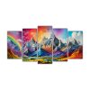cuadro-decorativo-con-arte-impreso-de-picos-y-cordilleras-famosas-con-arco-ris-y-negro