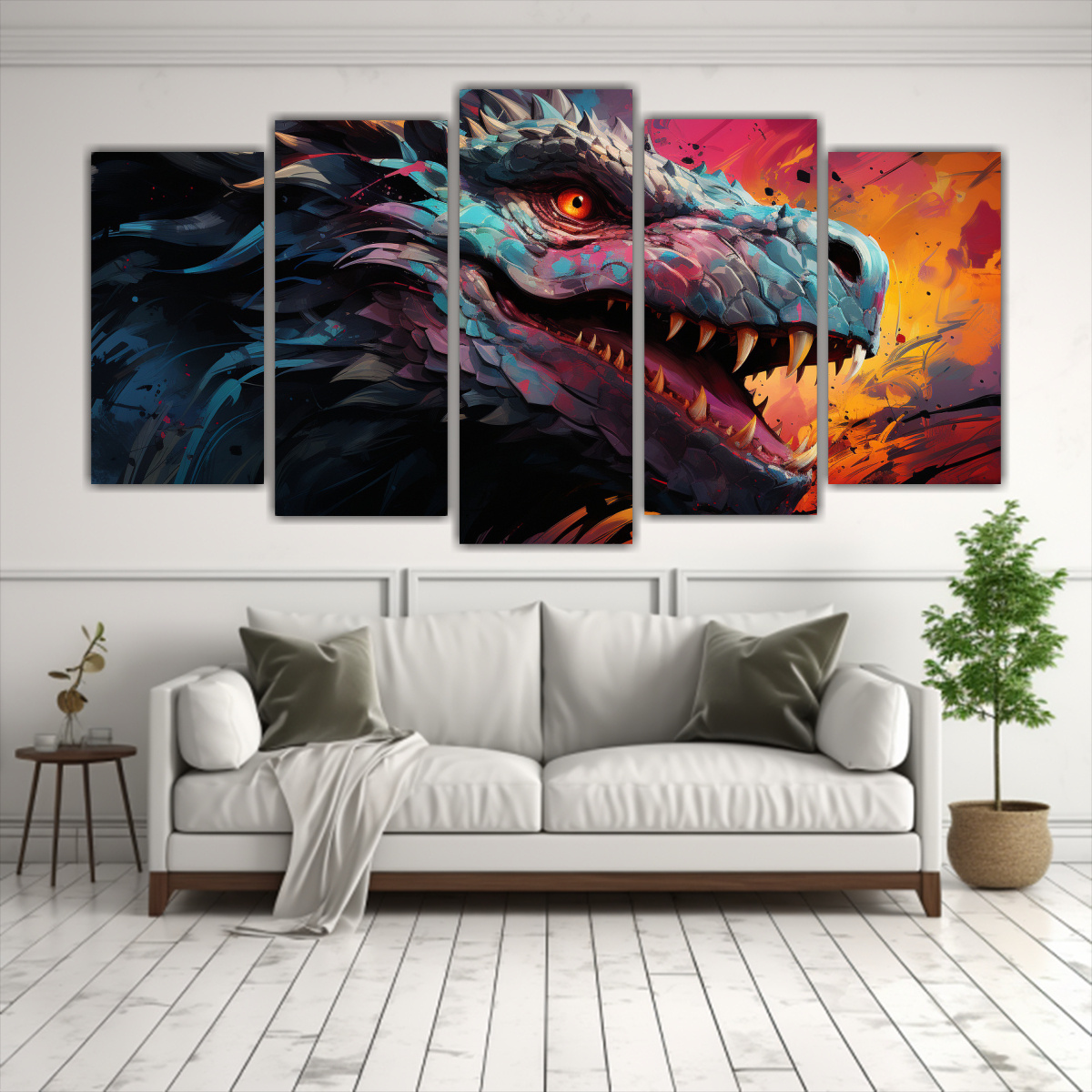 cuadro-decorativo-drag-n-arco-ris-y-rojo-detalles-intrincados-neonoir-1