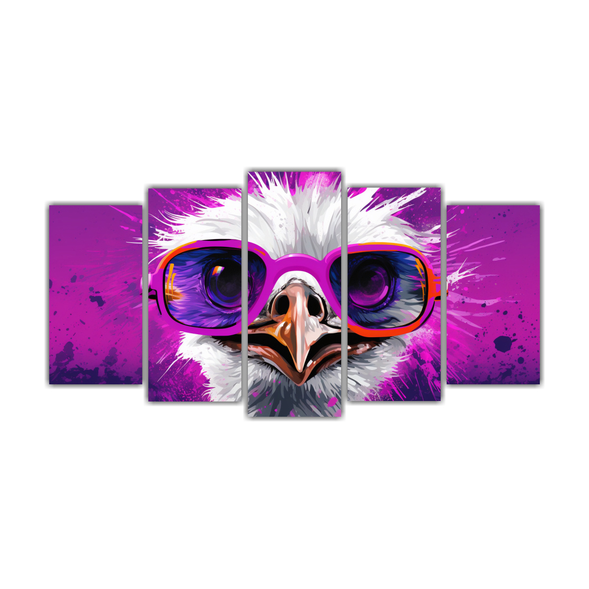 cuadro-decorativo-sim-trico-avestruz-en-colores-morado-y-blanco-neo-pop-