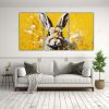 cuadro-decorativo-tres-telas-bastidor-conejo-amarillo-y-blanco-pop-art-1