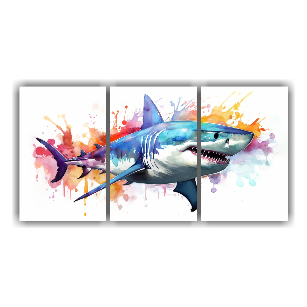 cuadro-detallada-de-un-gran-tibur-n-blanco-en-acuarelas-coloridas