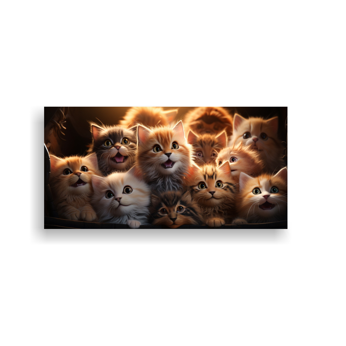 cuadro-dibujo-estilo-gatitos-sonrientes-en-manada