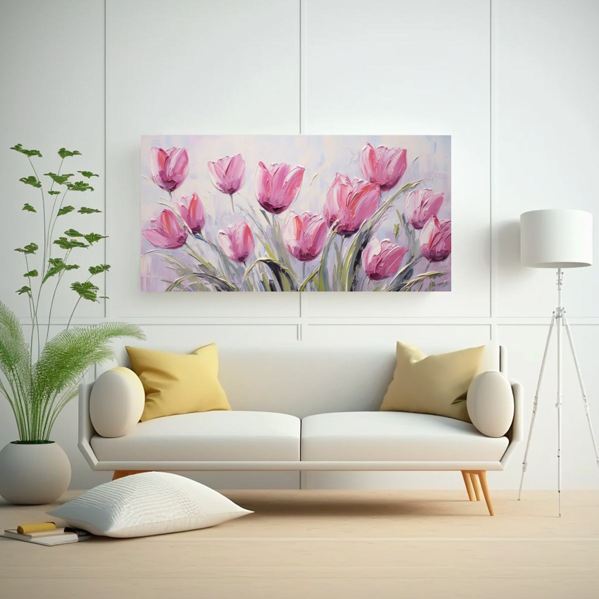 cuadro-dise-o-adorable-de-tulipanes-rosados-en-lienzo-al-estilo-de-flores-1-1