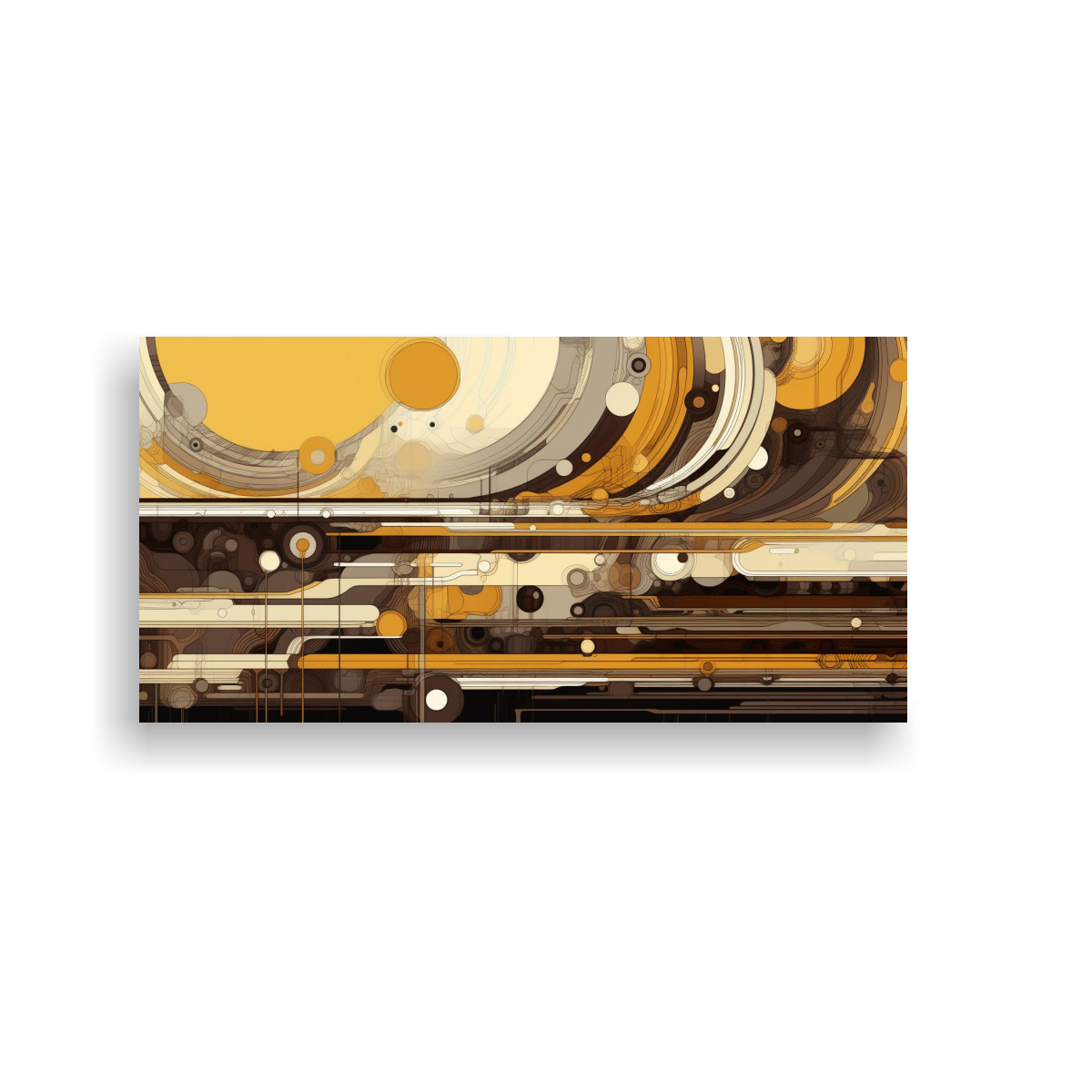 cuadro-escenario-vintage-scifi-con-l-neas-amarillas-y-marrones