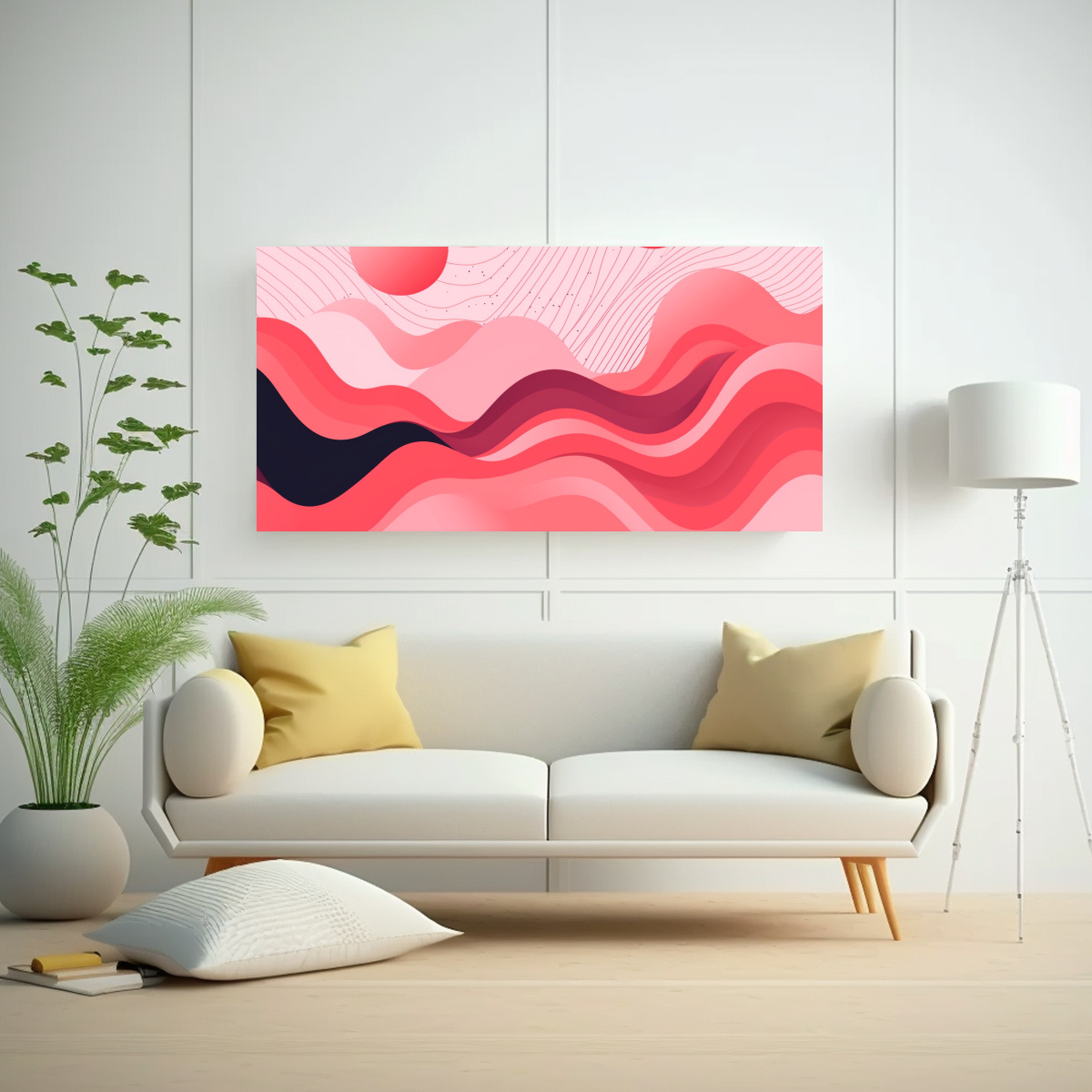 cuadro-impreso-colorido-en-fondo-rosa-abstracto-con-textura-abstracta-1
