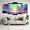 cuadro-inspiraci-n-cinco-canvas-de-santiago-en-chile-en-colores-arco-ris-y-pastel-1