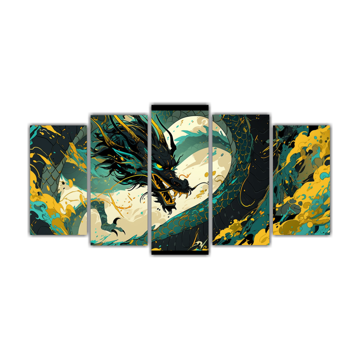 cuadro-lienzo-perspectiva-drag-n-turquesa-y-oro-atmosfera-neonoir