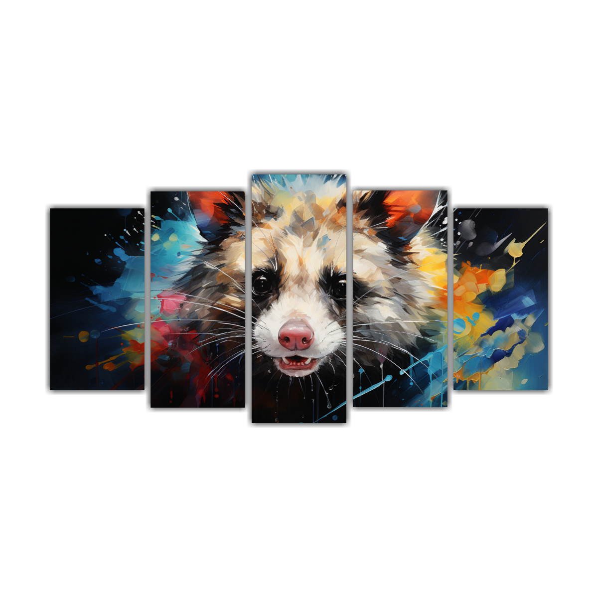 cuadro-moderno-de-arte-callejero-con-un-zarig-eya-en-colores-prism-ticos-y-cian
