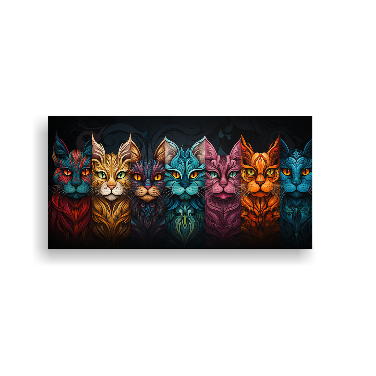 cuadro-moderno-enigm-tico-con-gatos-de-colores-decorativos
