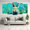 cuadro-tela-vanguardia-conejo-verde-y-turquesa-neo-pop-art-1