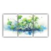 cuadros-abstractos-ginkgo-biloba-en-verde-y-azul-tres-lienzos-de-finas-l-neas-