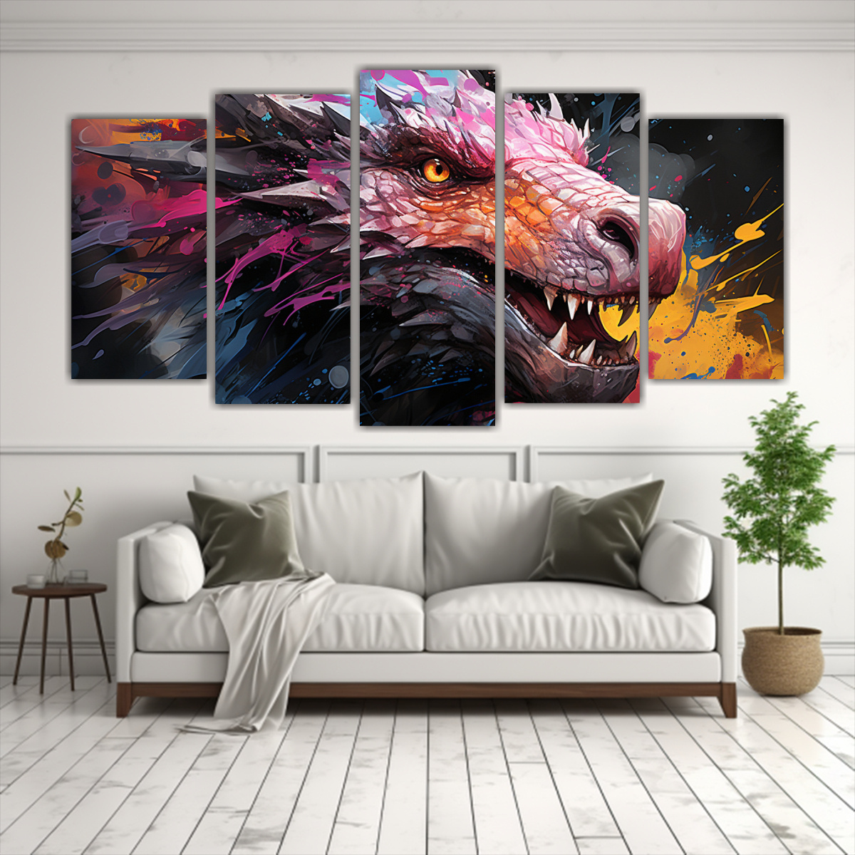 cuadros-acuarela-innovadores-drag-n-en-amarillo-y-rosa-atm-sfera-neonoir-1