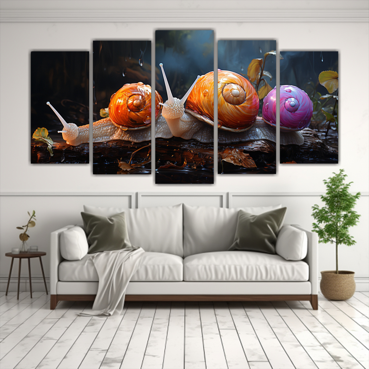 cuadros-acuarela-snails-en-estilo-pintura-al-estilo-leo-colorido-1-1