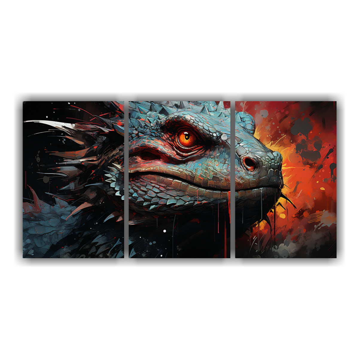 cuadros-arte-gr-fico-l-neas-finas-drag-n-rojo-neonoir-pop-art