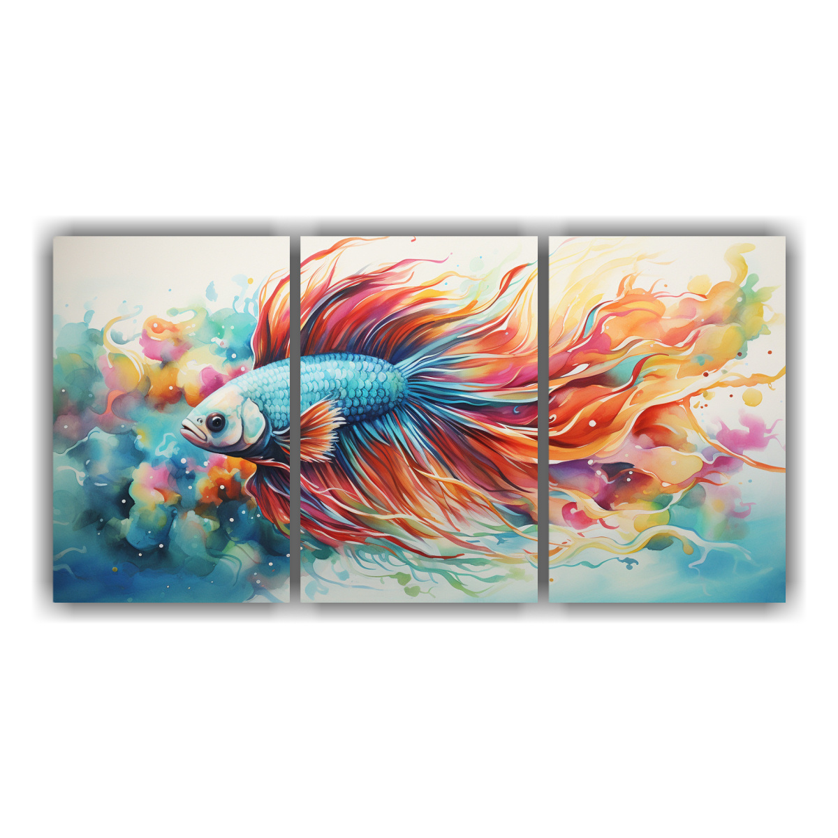 cuadros-coloridos-de-interiores-con-peces-betta-en-acuarela