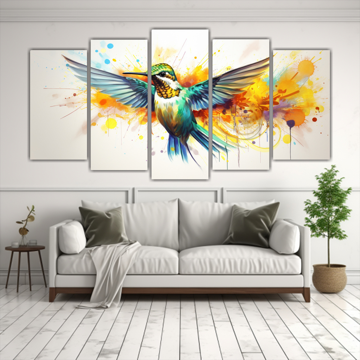 cuadros-composici-n-poca-colibr-en-acuarelas-y-colores-amarillos-neo-pop-1