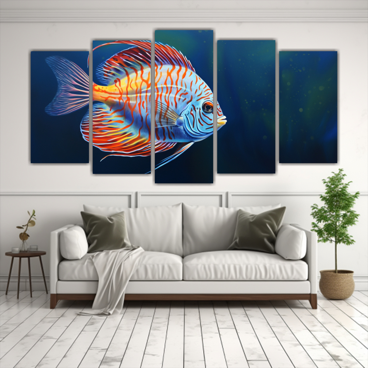 cuadros-de-dibujo-para-cocina-peces-disco-en-estilo-de-pintura-al-estilo-leo-colorida-21-1