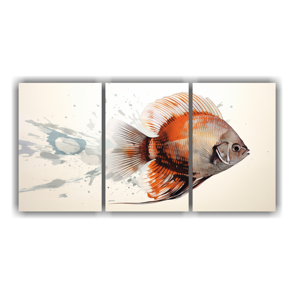 cuadros-de-discus-fish-en-tela-canvas-para-comedor