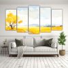 cuadros-de-tela-modernos-combinaci-n-paisaje-verano-con-colores-amarillos-1-1