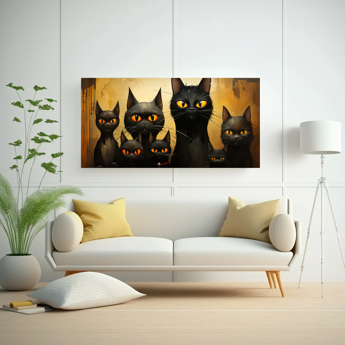 cuadros-decorativos-de-gatos-negros-perched-en-una-pila-mirando-hacia-la-s-1-1