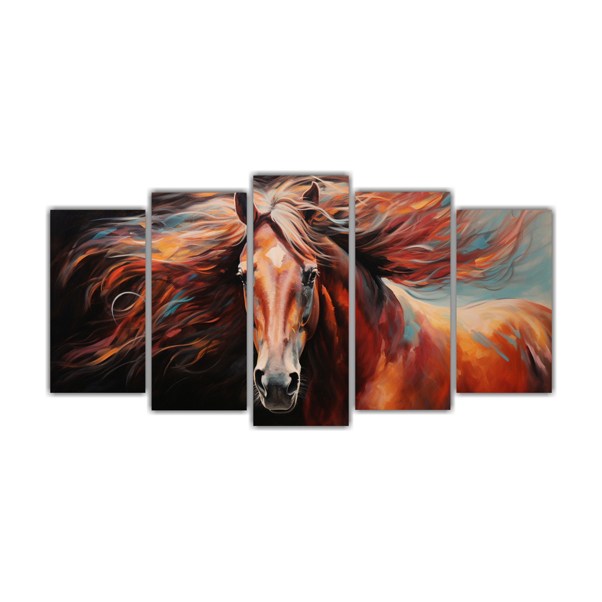 cuadros-dibujo-obra-maestra-caballo-rabe-pintura-estilo-leo-colorida-estilo-21