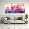 cuadros-en-bastidor-colores-vibrantes-ostra-en-vivaz-y-fucsia-neo-pop-art-1