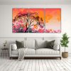 cuadros-impresos-de-rbol-de-acacia-en-tonos-naranja-y-rosa-neonoir-1
