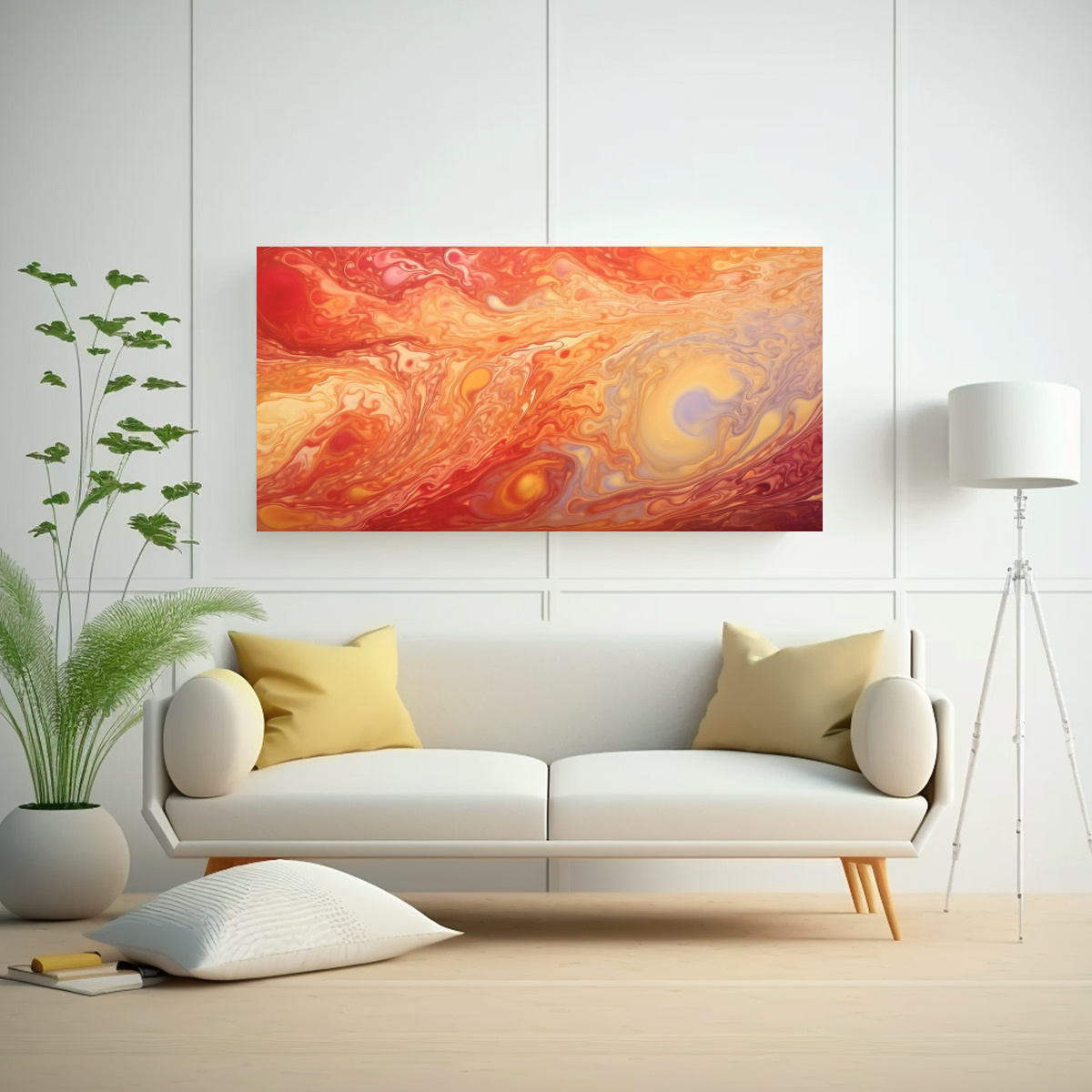 cuadros-modernos-de-lienzo-en-agua-dorada-y-roja-psicod-licos-1-1